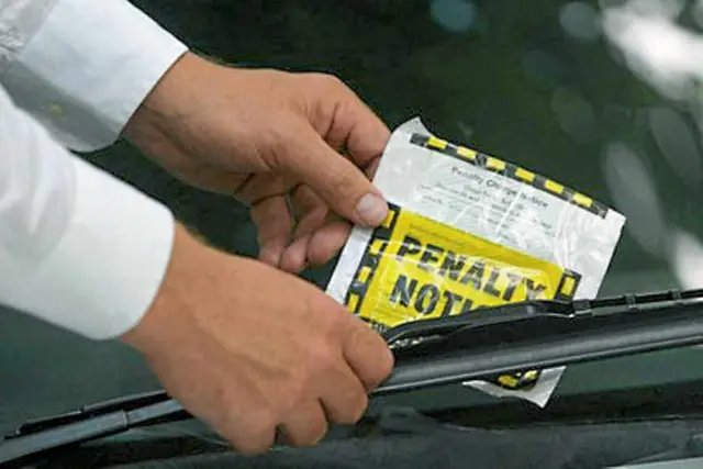 Parking ticket - generic image