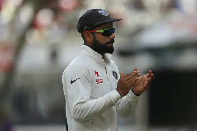 India's Virat Kohli