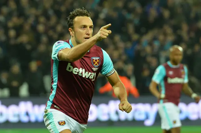 West Ham's Mark Noble