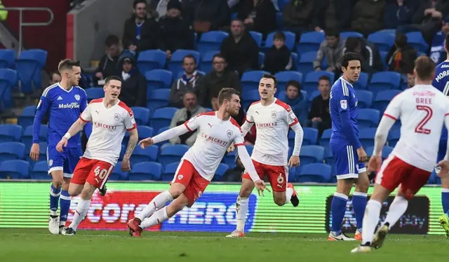 Barnsley celebrate