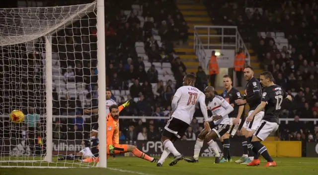 Fulham score