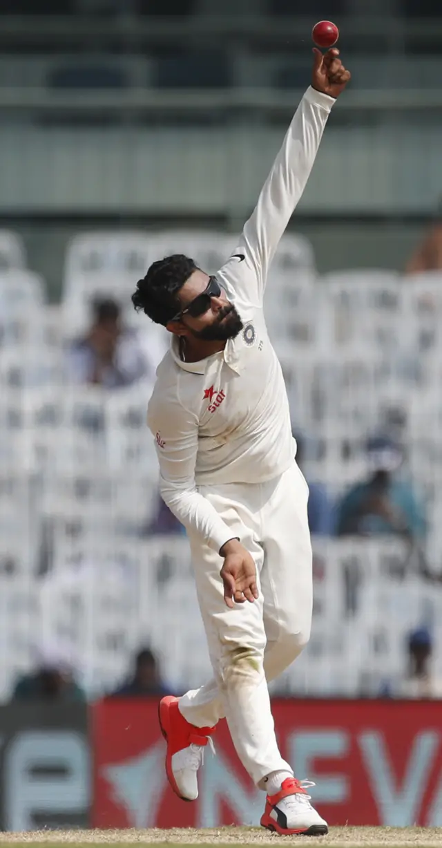 India's Ravindra Jadeja