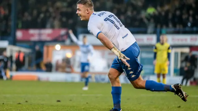 Bury's Tom Pope