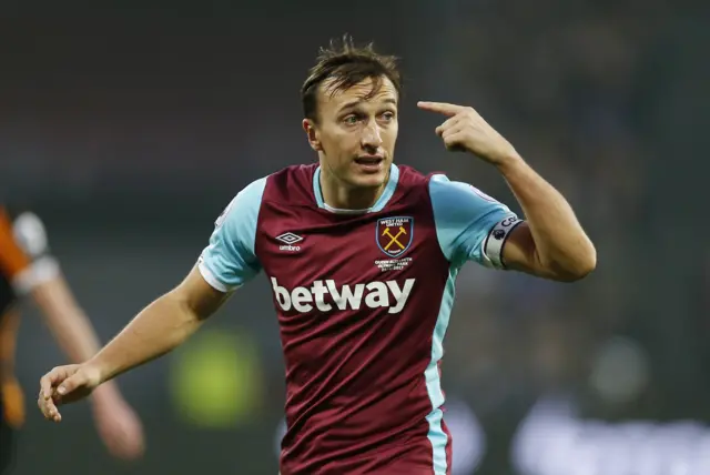 West Ham's Mark Noble