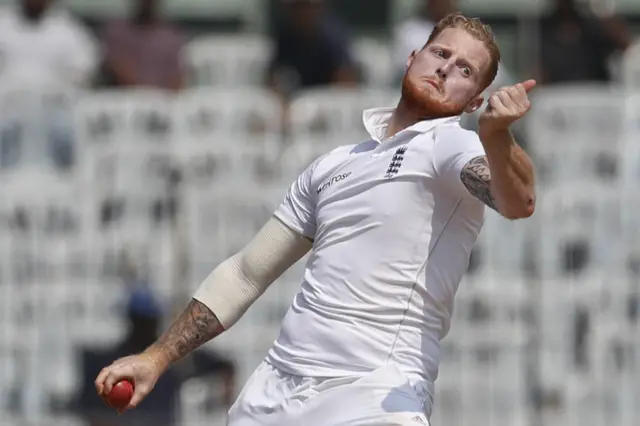 England's Ben Stokes