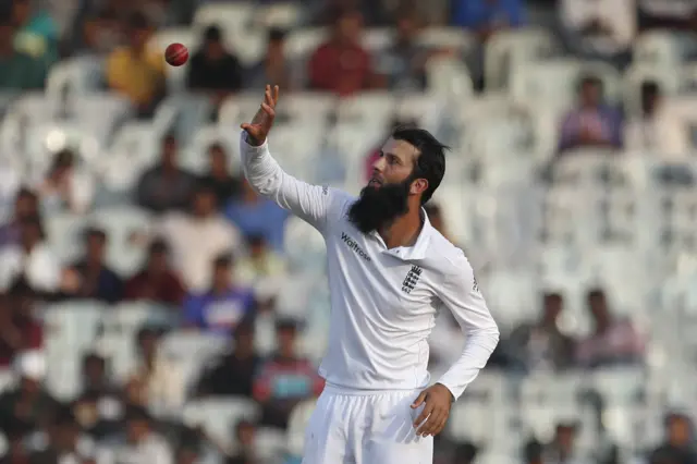 England's Moeen Ali