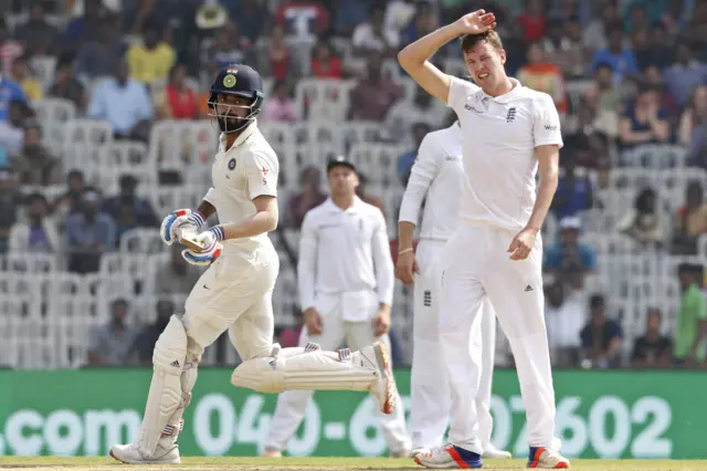 India's Rahul and England's Jake Ball