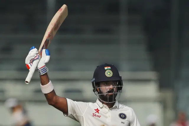 Rahul reaches 150