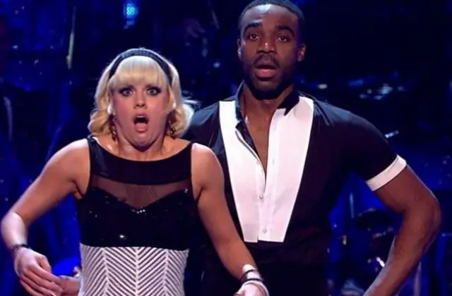 Joanne Clifton and Ore Oduba