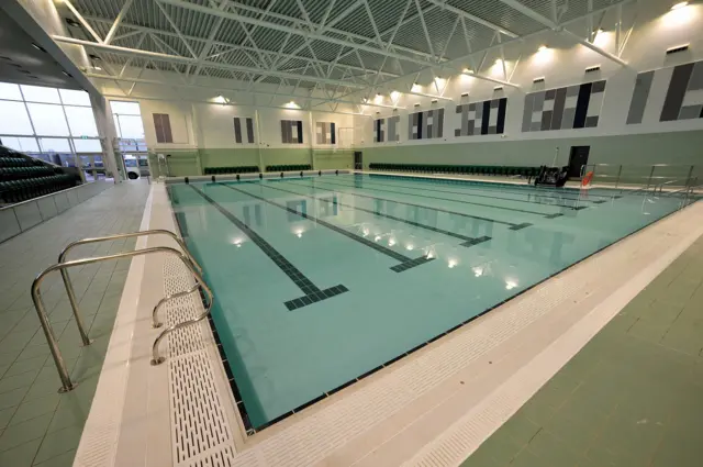 New 8-lane pool at Perdiswell