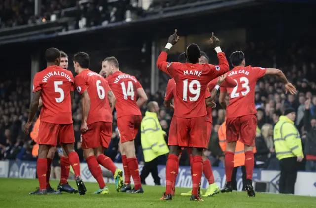 Liverpool celebrate