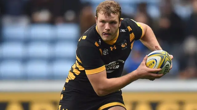 Joe Launchbury of Wasps