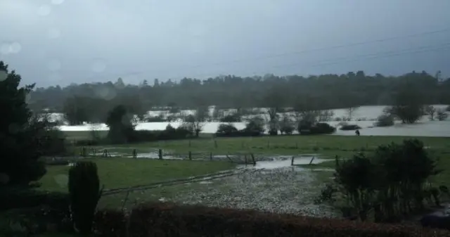 The fields at Old Northwick Farm