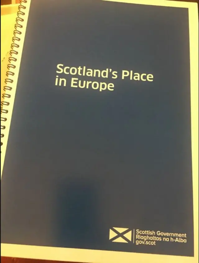 Scotland's Place in Europe