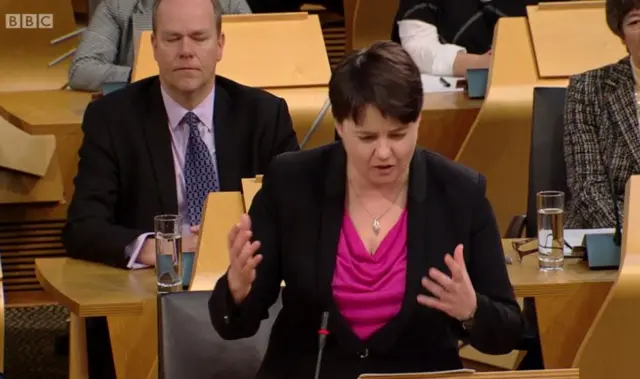 Scottish Conservative leader Ruth Davidson