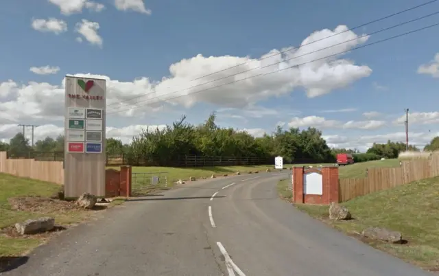 The Valley retail park near evesham