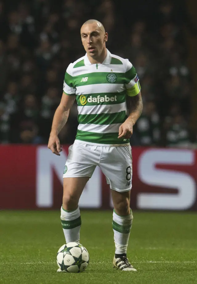 Celtic captain Scott Brown