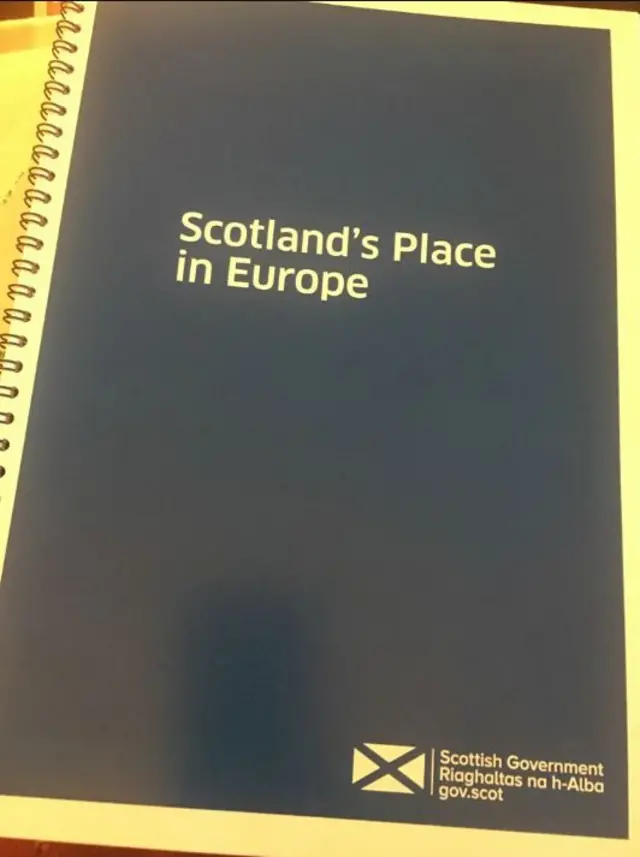 Scotland's place in Europe