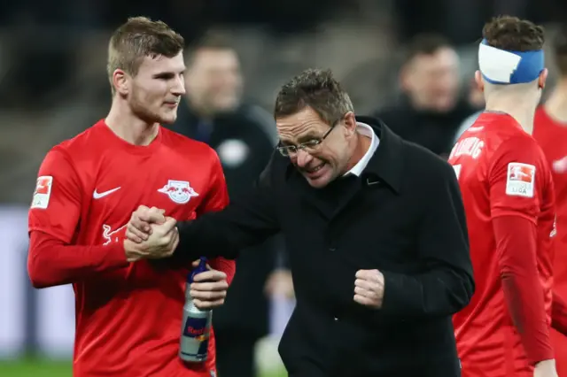 Sporting director Ralf Rangnick