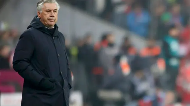 Carlo Ancelotti of Bayern Munich