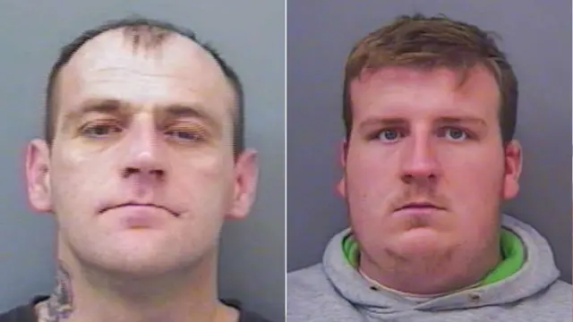 Kevin Cooper and Trewen Kevern. Pics: Devon and Cornwall Police