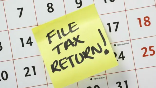 Tax return diary. Pic: Thinkstock