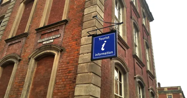 Tourist Information Centre sign