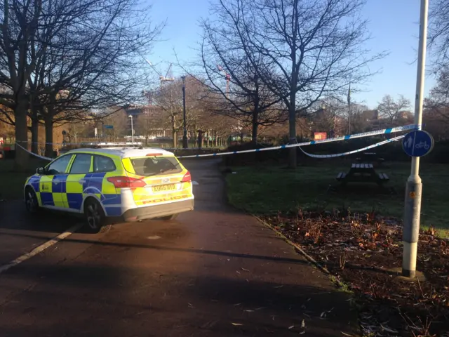 Police car in Chelmsford