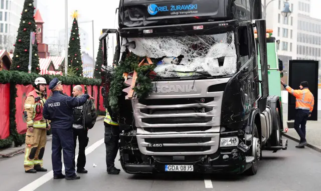 German market lorry attack