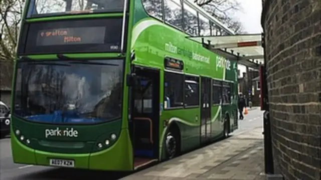 Stagecoach bus in Cambridge