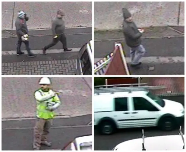 CCTV images of three men police want to speak to