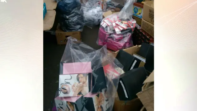 Fake goods seized in Walsall