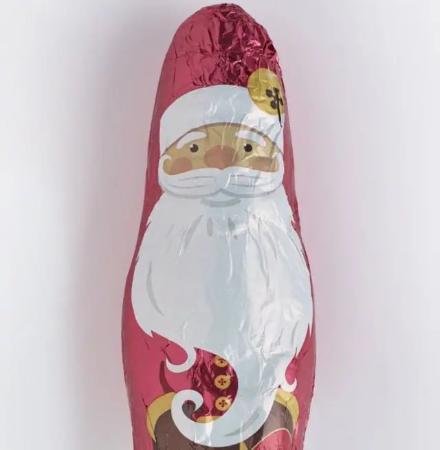 Chocolate Santa