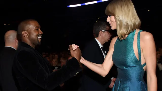 Kanye West and Taylor Swift