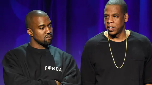 Kanye West and Jay Z