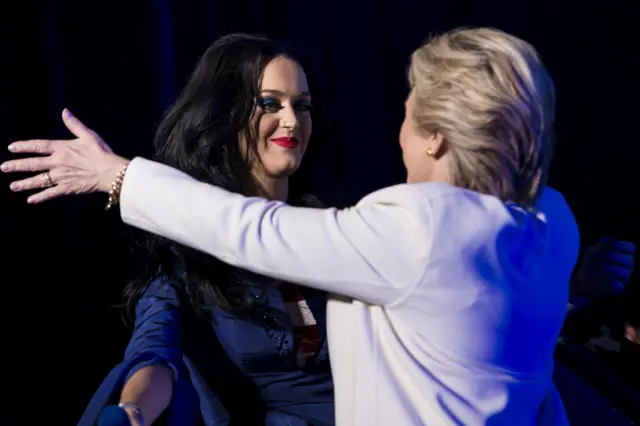 Katy Perry & Hillary Clinton