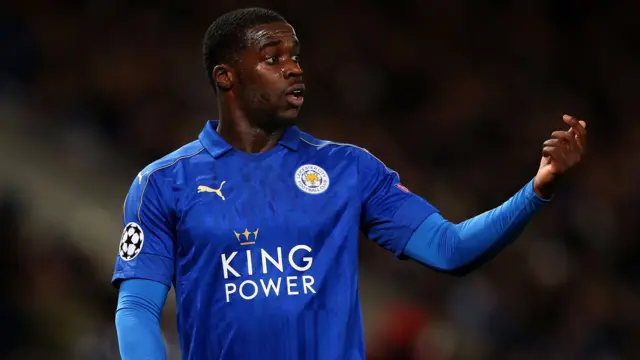 Jeffrey Schlupp of Leicester City