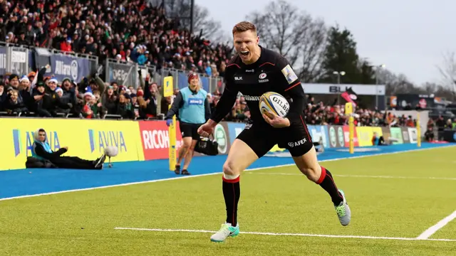 Saracens 21-6 Newcastle