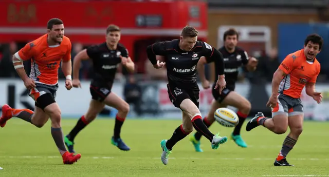 Saracens 13-6 Newcastle