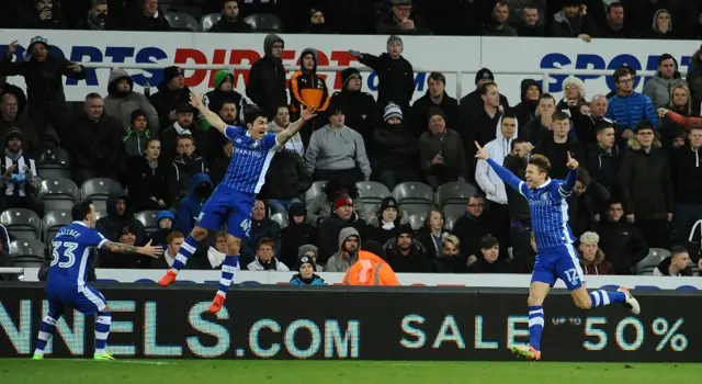 Newcastle v Sheffield Wednesday