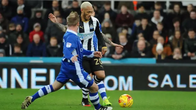 Newcastle v Sheffield Wednesday