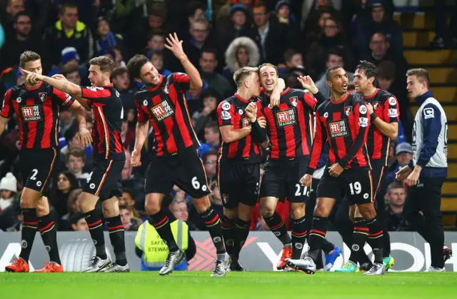 Glenn Murray scored a late winner for Bournemouth against Chelsea last year