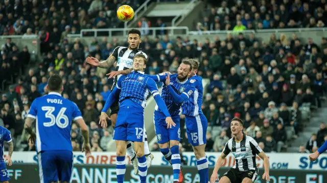 Newcastle v Sheffield Wednesday