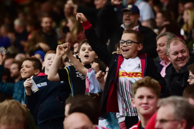 Harlequins fans