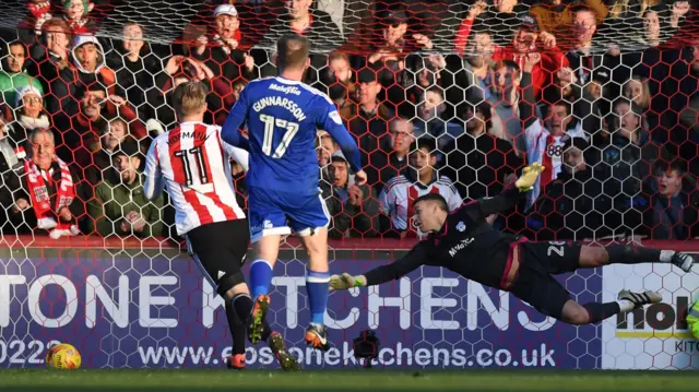 Brentford 2-2 Cardiff