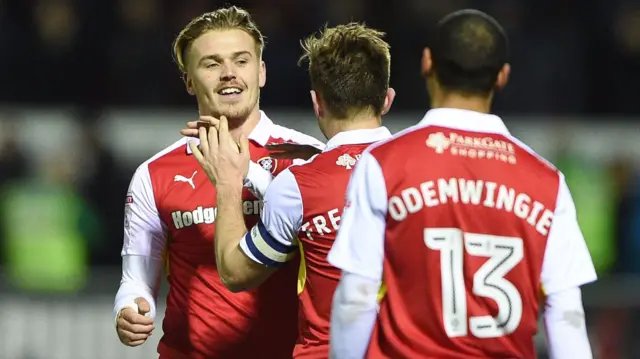 Rotherham celebrate