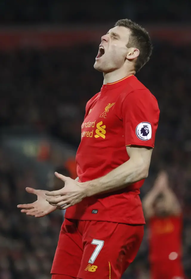 Liverpool's James Milner