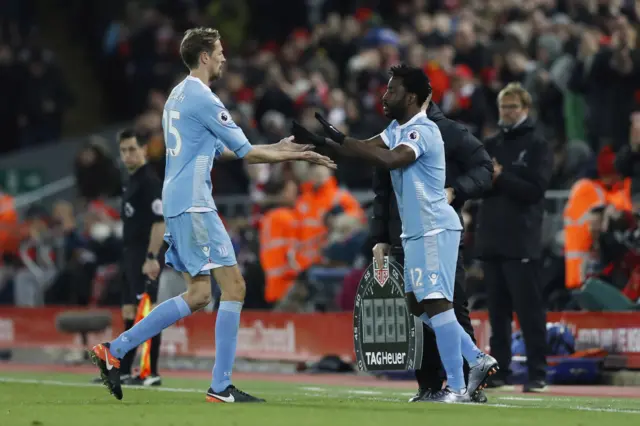 Stoke's Wilfried Bony