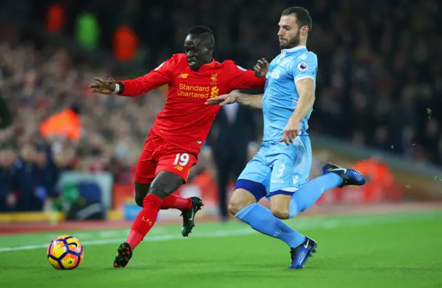 Liverpool's Sadio Mane