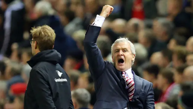 Stoke City manager Mark Hughes